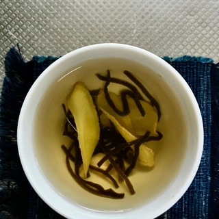 塩昆布茶半生しょうが入り